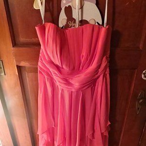 Pink party dress
